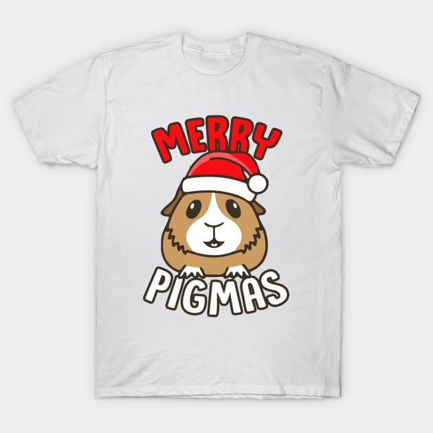 Funny Christmas Guinea Pig | Guinea Pig Christmas T-Shirt by johnii1422